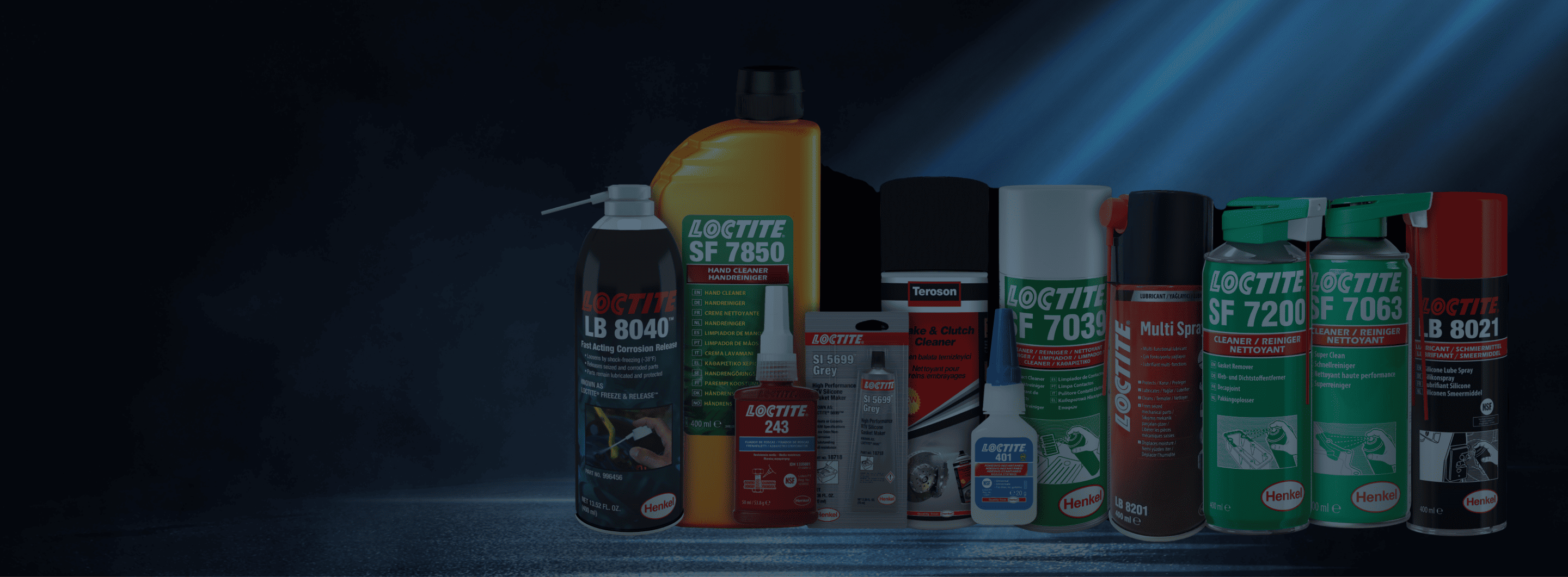 Top quality lubricants and adhesives available from Bantam Distributors